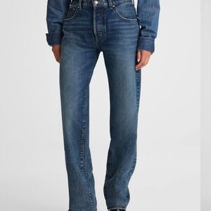 NWT Madewell The Dean Easy Straight Jean Size 26 Tall Inseam